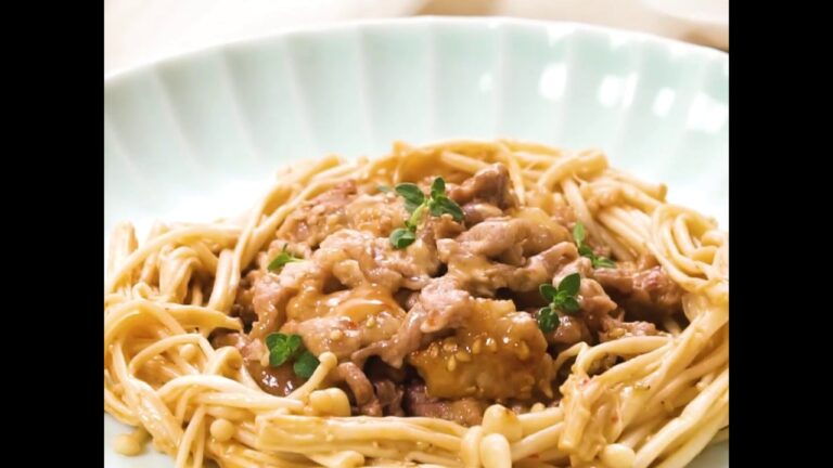 ご飯がすすむ、濃い目のおかず えのきと豚肉のマヨ中華炒め ｜ moguna[モグナ]