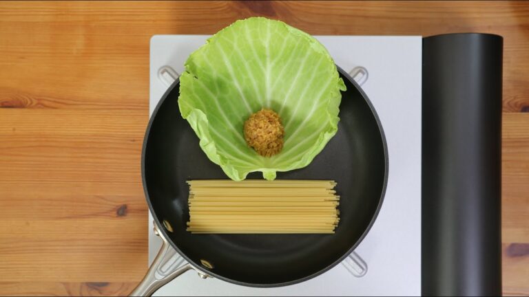 味噌とキャベツとキノコとツナのパスタを作りたい【鍋2つ洗いたくない】【出来るだけ洗い物を減らしたい】