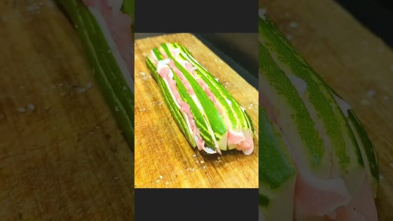 レンジだけで！ズッキーニ蒸し #shorts #料理 #レシピ