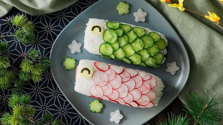 【こどもの日】鯉のぼり巻き寿司