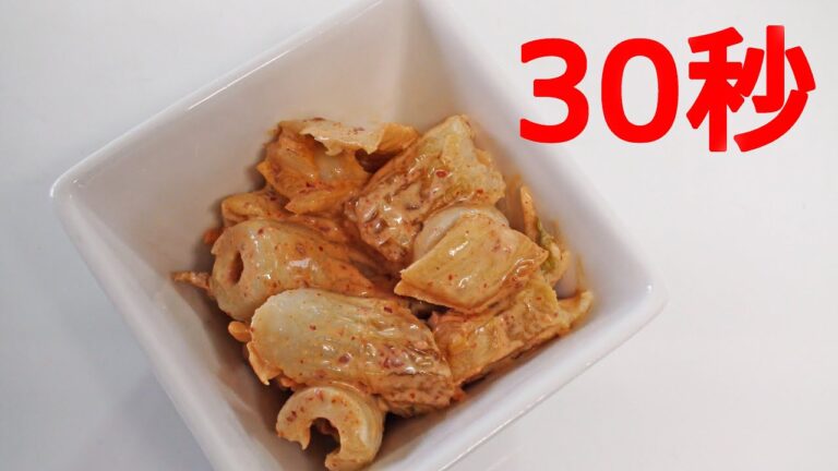 マヨキムちくわ【リアル30秒クッキング】（一品料理/おつまみ/おかず/時短簡単レシピ）