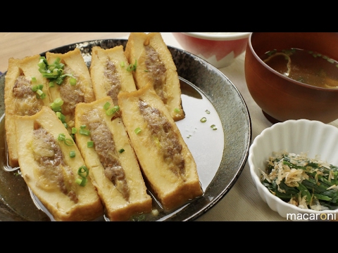 ふかふかジューシー！ほっこり優しい「厚揚げ牛肉豆腐」の簡単レシピ・作り方