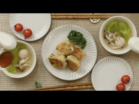 あんかけトロ～リ！カリッともちもちたぬき大根もち！