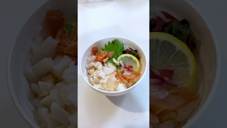 ちらし寿司とお吸い物 #簡単レシピ