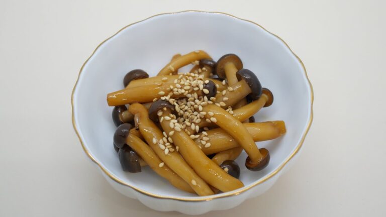 『千曲ぶなしめじの佃煮』作り方