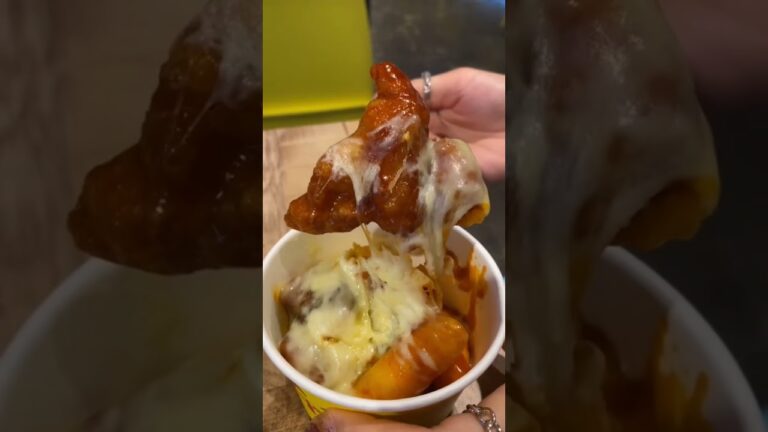 【新大久保】食べ歩きの王道！33トッポギチーズのチーズタッカンジョン