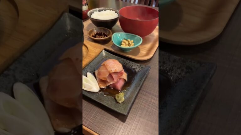 【まぐろ屋炭太郎】マグロ専門店🐟色んなメニューがあって迷うほど😳マグロって軽く焼くだけであんな美味しくなるんだね…