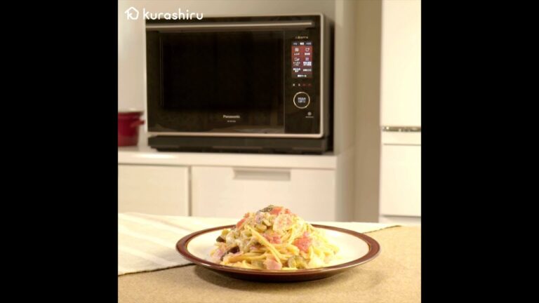 ビストロで簡単！ナスとベーコンのワンボウルパスタ（正方形）【パナソニック公式】