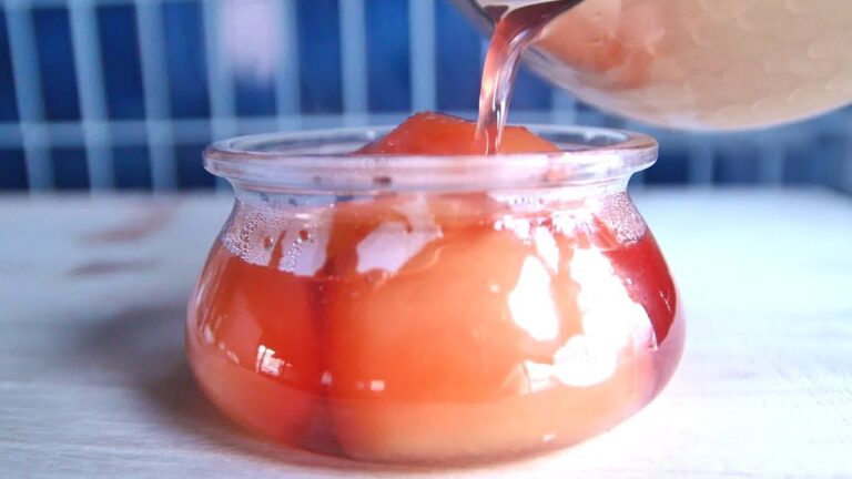 【りんご】着色料なし。材料3つで作る真っ赤なリンゴのコンポートのレシピと作り方【コンポート】