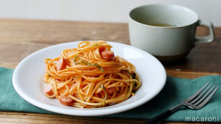 【とろける濃厚チーズナポリタン】別ゆでいらず！フライパン1つで完成！濃厚な味わい♪｜macaroni（マカロニ）