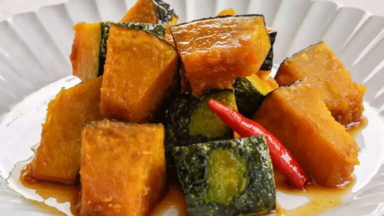 揚げかぼちゃの南蛮マリネ