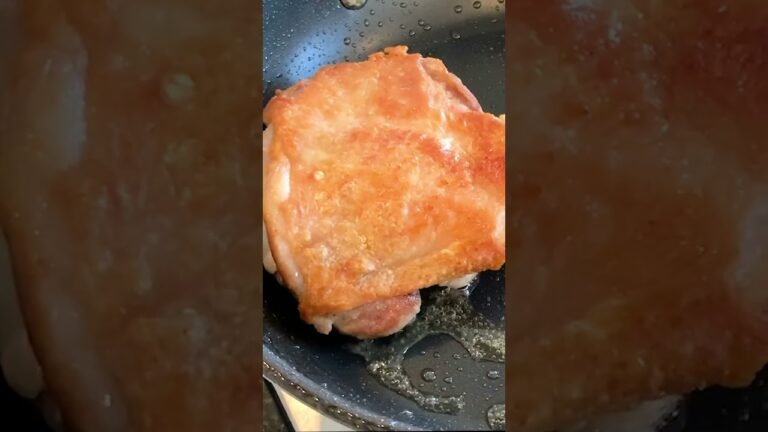 神回！500万回再生超え！カリカリチキンステーキの作り方　#short #shorts #料理