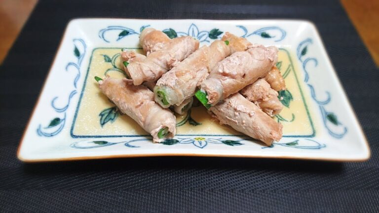 オクラの豚巻き【料理】
