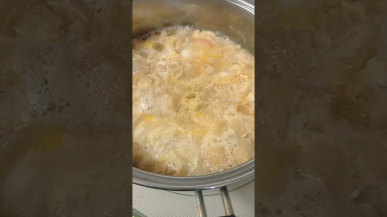 油揚げの麺つゆ卵とじ