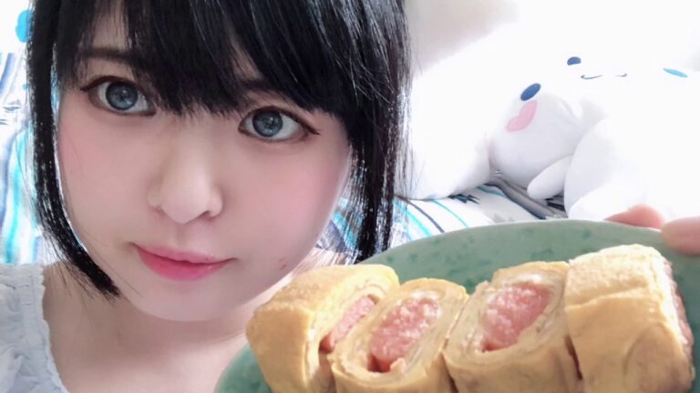 明太子入り玉子焼きを作るよ。しなちゃん クッキング