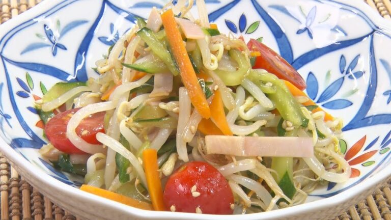 もやしの中華サラダ【キチキチキッチン】