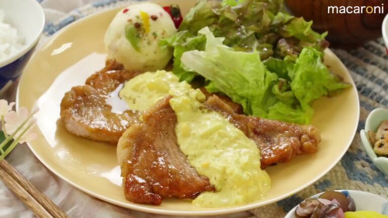 濃厚激旨！ 豚ロースで カレー タルタル ソースの トンテキ 南蛮 のレシピ 作り方