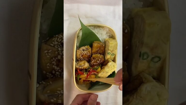 #shorts #お弁当 #旦那弁当 #お弁当詰め方 9月19日(火)＊れんこんの豚肉巻き＊ネギ入りだし巻き卵＊カラフルピーマンのきんぴら＊オクラのザーサイ和え＊ブロッコリー