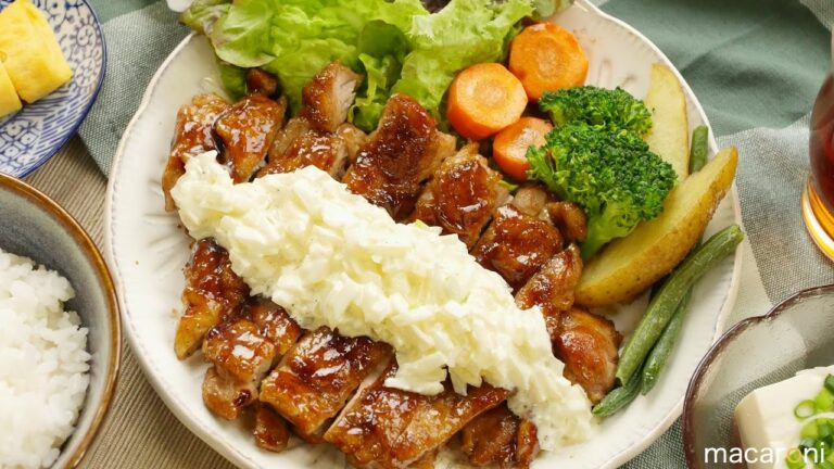 仕上げはタルタルソース！鶏肉メインで 焦がし ソースの タルタル チキン ステーキ のレシピ 作り方
