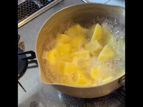 じゃがいもの粉吹き