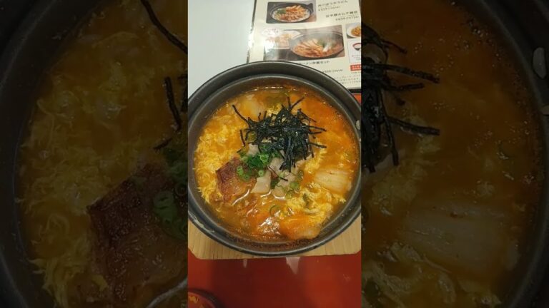 旨辛豚キムチ雑炊【ジョイフル】が美味い！