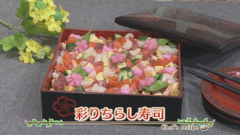 【誰でも簡単レシピ】彩りちらし寿司