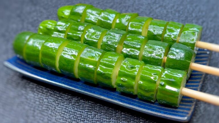 きゅうりの簡単レシピ【キュウリの白だし漬け】切って和えるだけ！簡単漬物でご飯が止まらない！絶品おかずの作り方/きゅうりレシピ/漬物レシピ/浅漬け/作り置きおかず/お弁当おかず