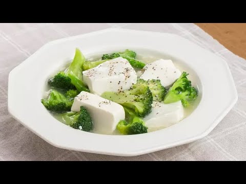 ブロッコリーと豆腐のとろとろ煮