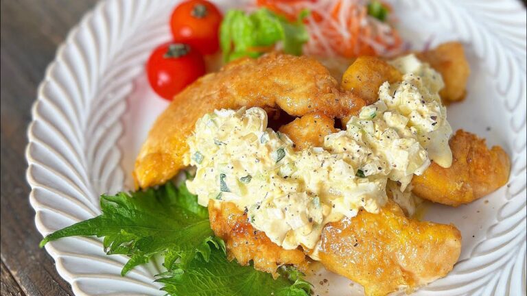 鶏ささみでチキン南蛮