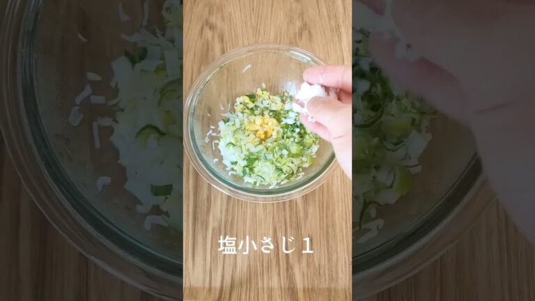 【調味料のプロが教える】ねぎ塩レモン