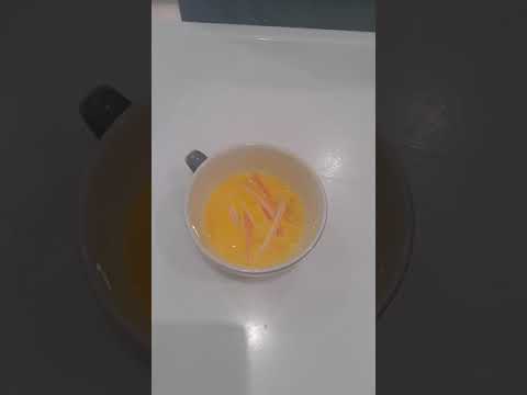 【卵焼きアレンジ⑪】普通の卵焼きに飽きたらこれがおすすめ💖マヨ感たっぷりカニカママヨ#shorts