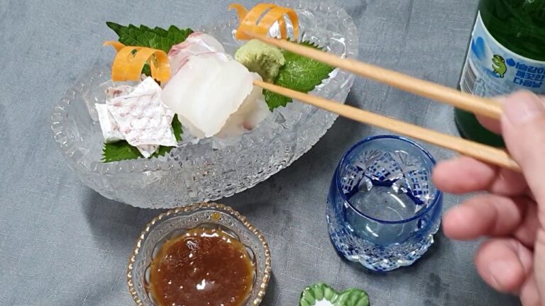 鯛のあらいと潮仕立て