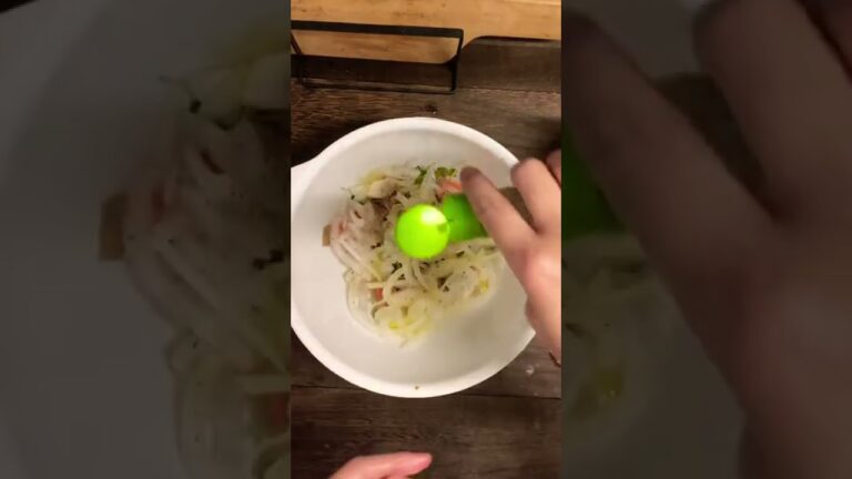 新玉ねぎとサーモンのマリネ　#料理動画 #料理 #マリネ#新玉ねぎ