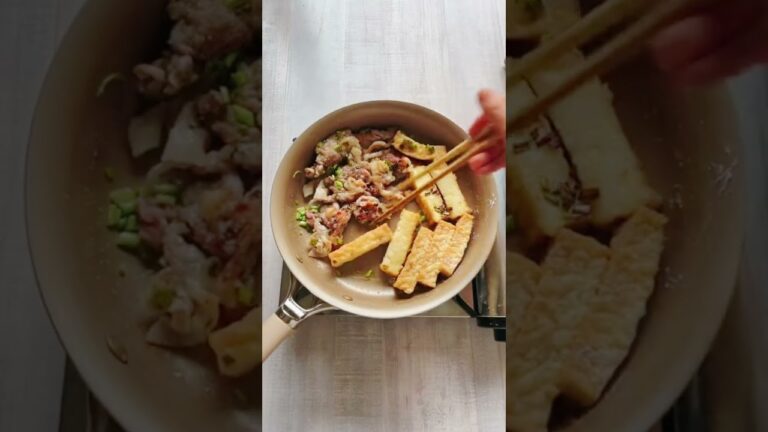 《ワンパン》豚こまニラ焼き＊梅おろし