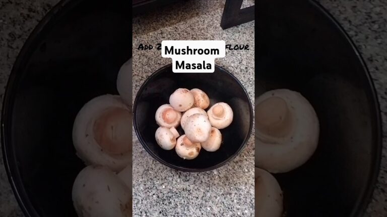 " Mushroom Ghee Roast Masala". #delicious #deliciousfood #recipe #trending #foodie #cooking #shorts