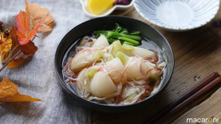 レンジで簡単♪かぶのとろ〜りかにあんかけ のレシピ 作り方