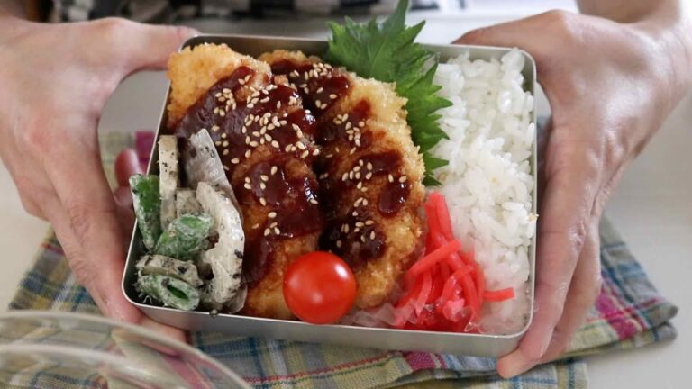 【お弁当作り】シンプルにこれがおいしい！鶏ささみのチキン勝つ弁当bento＃766