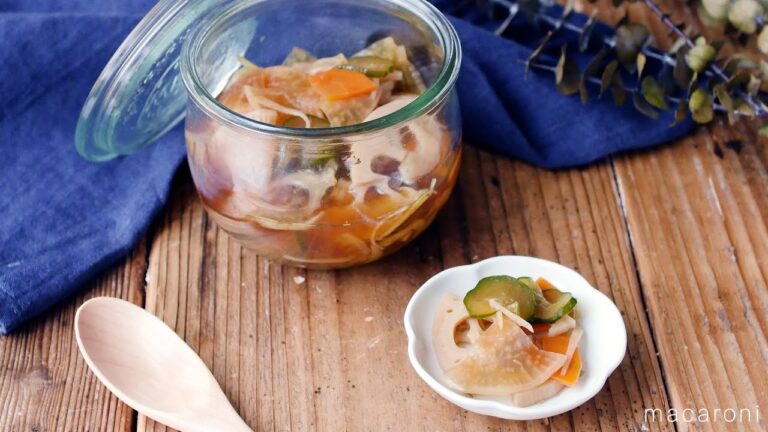 【自家製 福神漬け】根菜たっぷり♪作り置きにもおすすめ！｜macaroni（マカロニ）