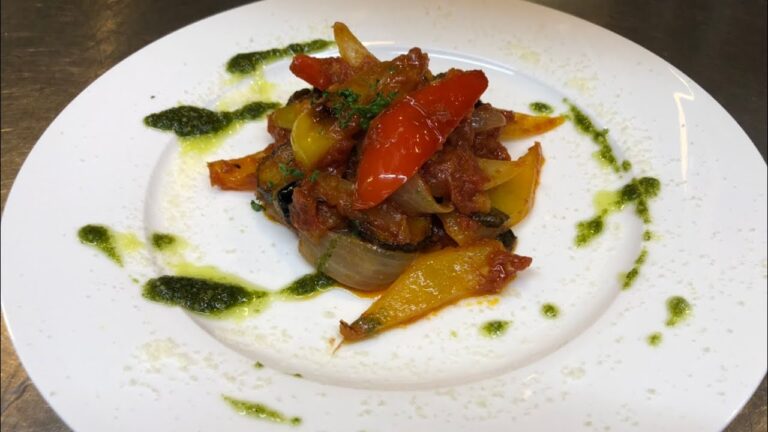簡単ラタトゥイユの作り方【お家カフェ】店長の料理教室　簡単おかず　映え料理