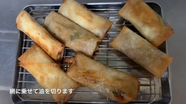 【簡単料理】余り物で春巻き作ってみた【アレンジレシピ】