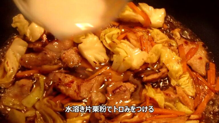 「ミツカン カンタン黒酢」で黒酢あんかけ肉やきそば