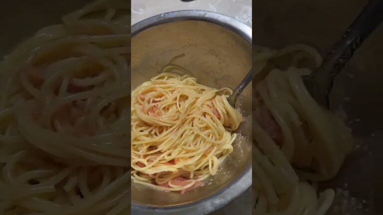 超簡単明太子パスタ🍷😁