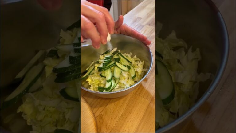 ＼旨みたっぷり／白菜とひじきの和風コールスロー レシピはコメント欄に記載 #shorts