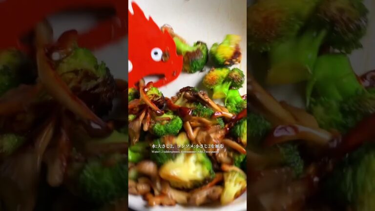 【ブロッコリーをマヨネーズ以外で最高に美味しく食べる方法】#ダイエットレシピ #shorts