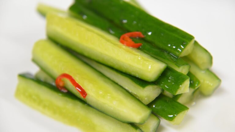 きゅうりのスティック漬け　How to make pickled cucumber sticks