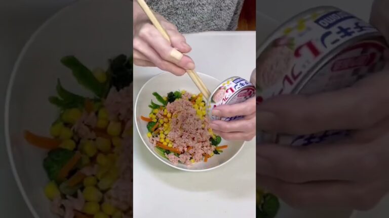 病みつきほうれん草サラダの作り方(ちぢみほうれん草)♪#shorts#shokenママ