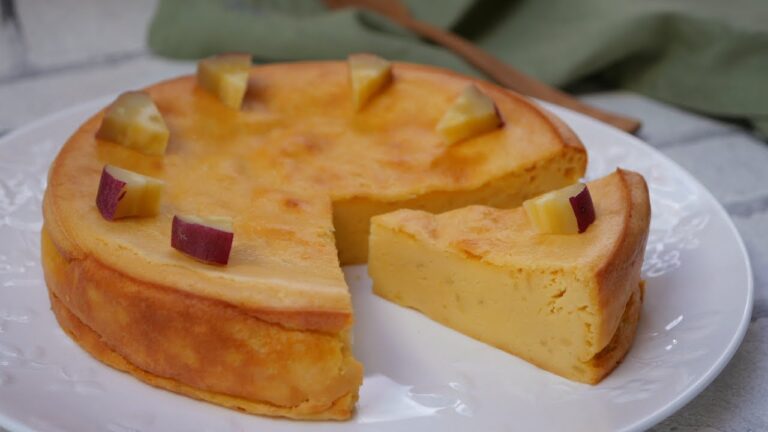 【60代からの田舎暮らし】#10 都心から離れて自然と一緒に生きてみる「お芋のチーズケーキ」と100均のあれでステンレスをピカピカに | Sweet Potato Cheesecake