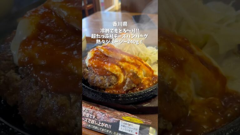 チーズハンバーグ ミスター・バーク 香川県 高松市 #shorts