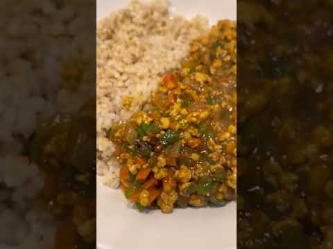 カレーで痩せる！ワンパン手抜きキーマカレー