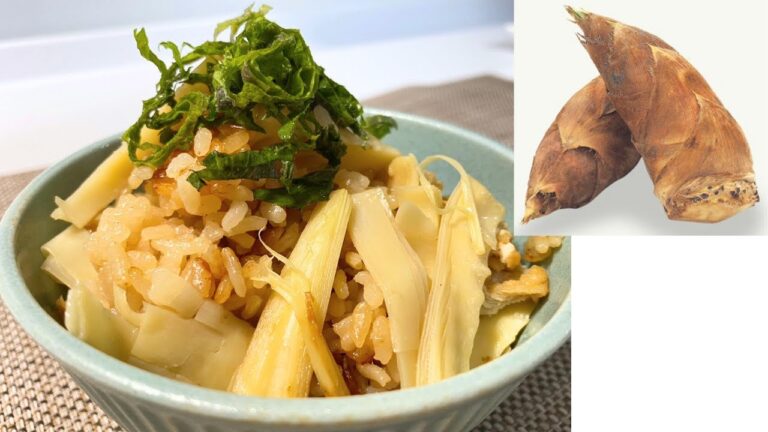 【たけのこご飯の作り方】おこげモードで炊いてみた｜炊飯器で簡単｜お弁当にも｜おにぎり最高
